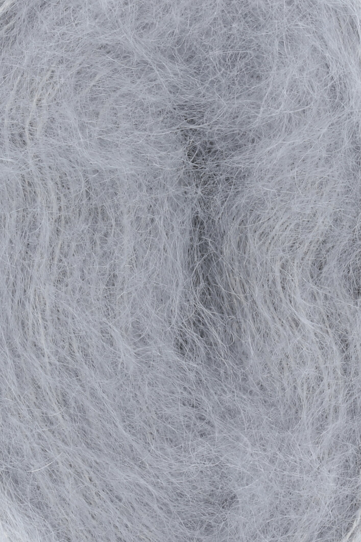 Laine ( et mohair) à tricoter x 1 / gris clair